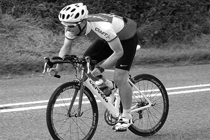 Mark Cowen cycling